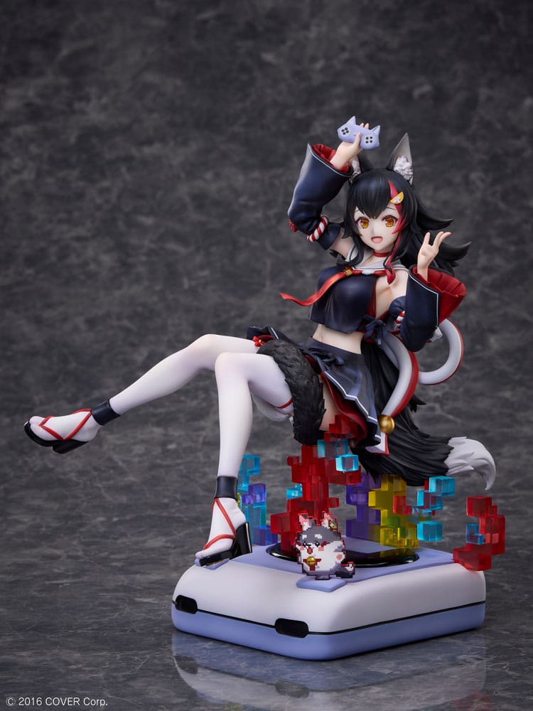 Hololive Production PVC Statue 1/7 Ookami Mio We Are Gamers Ver. 22 cm - MangaShop.ro