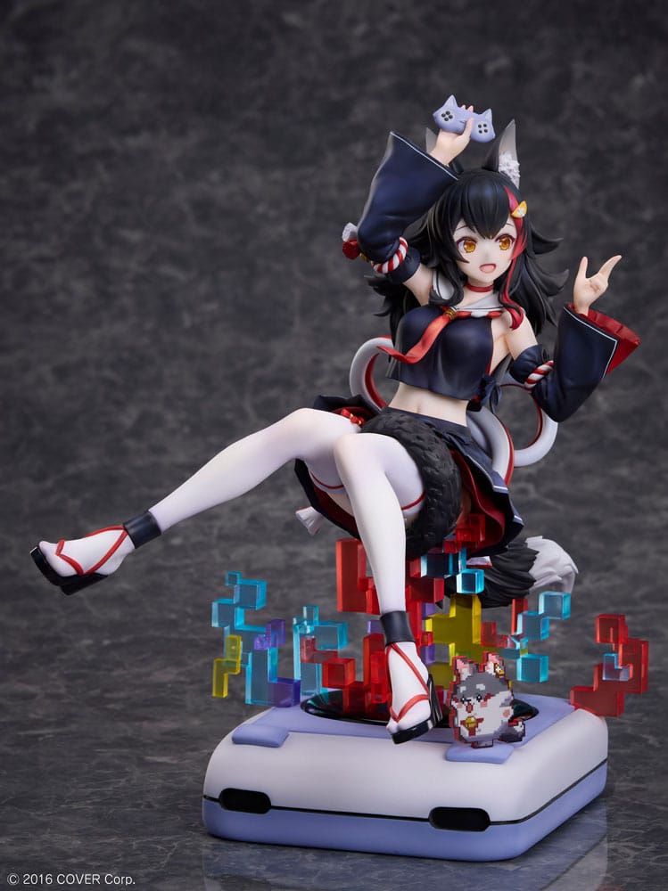 Hololive Production PVC Statue 1/7 Ookami Mio We Are Gamers Ver. 22 cm - MangaShop.ro