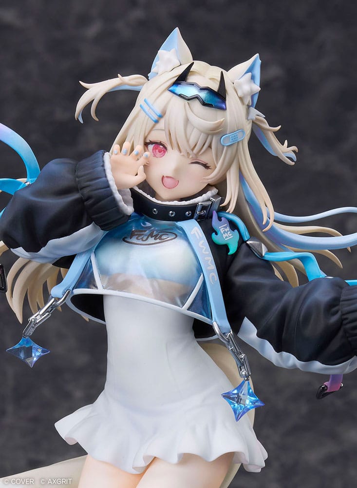 Hololive Production PVC Statue 1/7 Advent Fuwawa Abyssgard AXGRIT Ver. Standard Edition 27 cm - MangaShop.ro