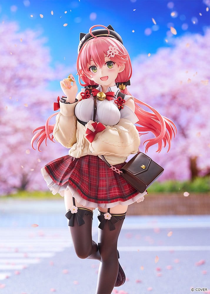 Hololive Production PVC Figure 1/7 Sakura Miko: Date Style - Casual Outfit Ver. 24 cm - MangaShop.ro