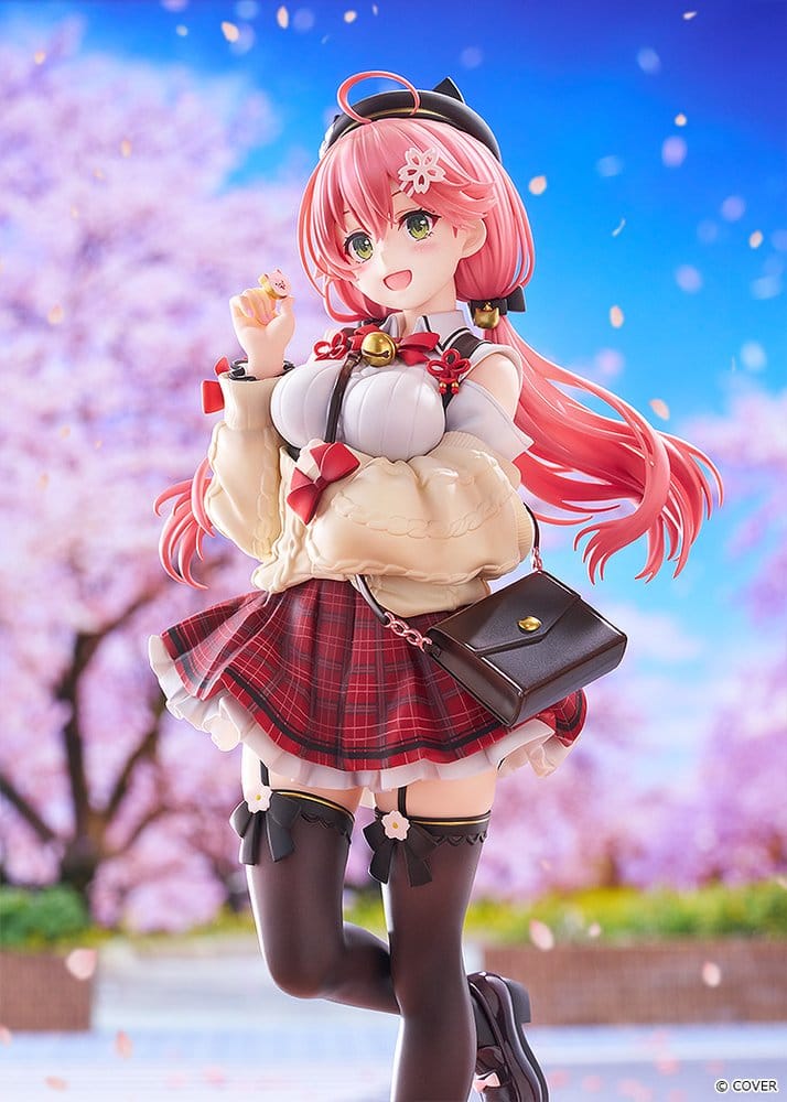 Hololive Production PVC Figure 1/7 Sakura Miko: Date Style - Casual Outfit Ver. 24 cm - MangaShop.ro