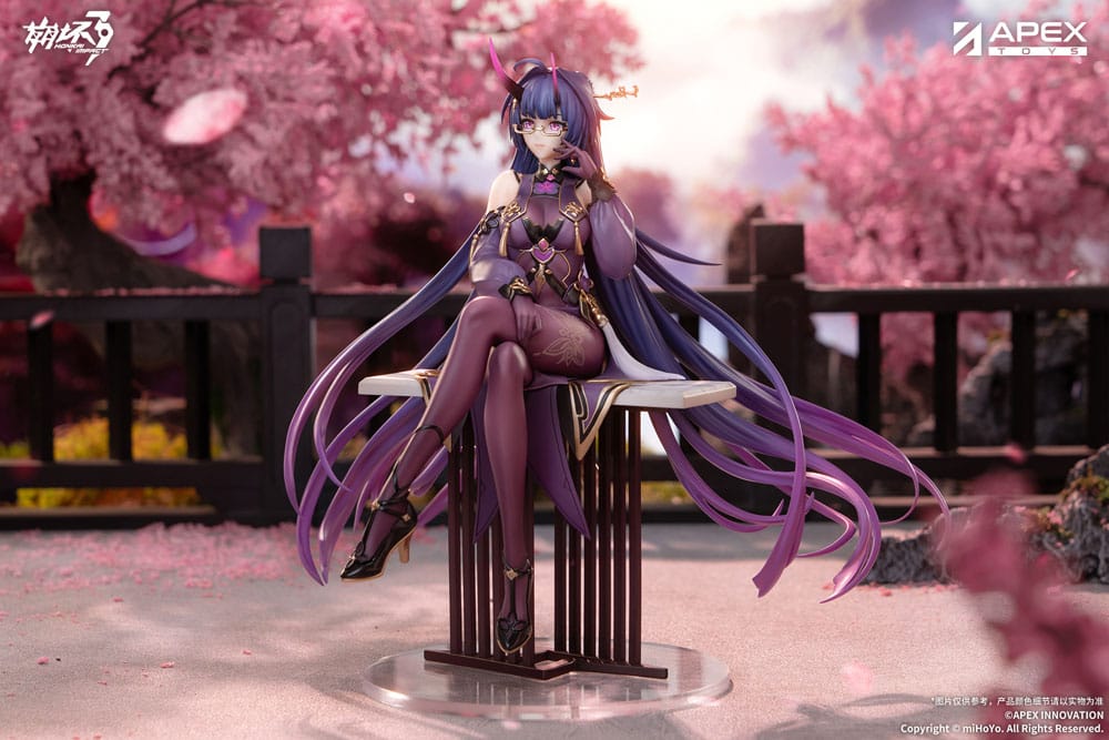 Honkai Impact 3rd PVC Statue 1/7 Mei Raiden Herrscher of Thunder Aqueous Springtide Ver. 22 cm - MangaShop.ro