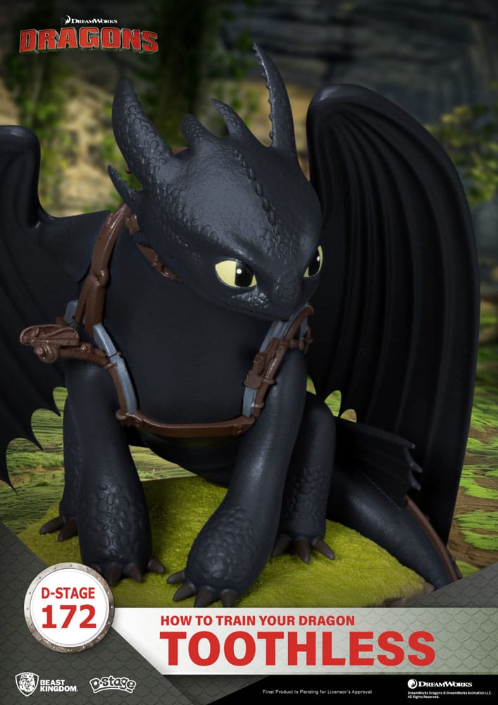 How To Train Your Dragon toothless Statue 14 cm - MangaShop.ro
