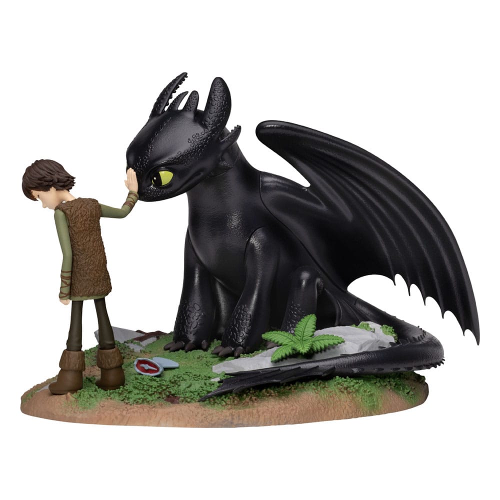 Dragons D-Stage PVC Diorama Toothless & Hiccup 15 cm - MangaShop.ro