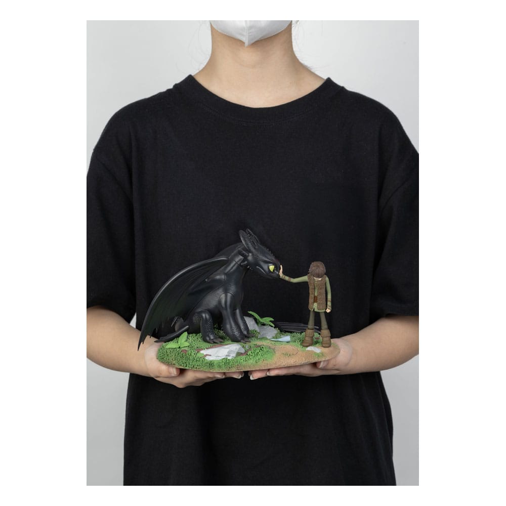 Dragons D-Stage PVC Diorama Toothless & Hiccup 15 cm - MangaShop.ro