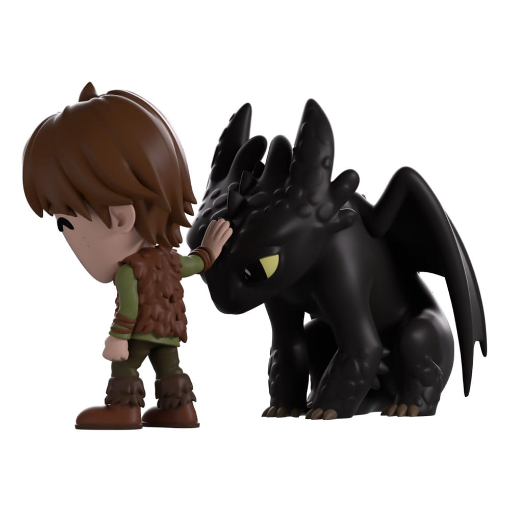 How to Train Your Dragon Vinyl Figure Meeting Toothless 11 cm - MangaShop.ro