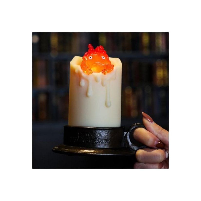 Howl's Moving Castle Light Illuminated Calcifer & candle 13 cm - MangaShop.ro