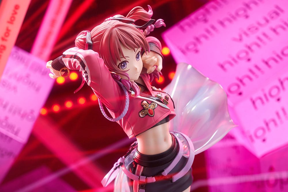 The Idolmaster Gakuen PVC Statue 1/7 Saki Hanami Fighting My Way 24 cm - MangaShop.ro