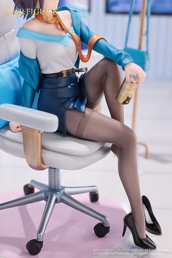 The Idolmaster: Shiny Colors x Mahjong Soul PVC Figure 1/7 Toru Asakura Effortless Work Ver. 21 cm - MangaShop.ro