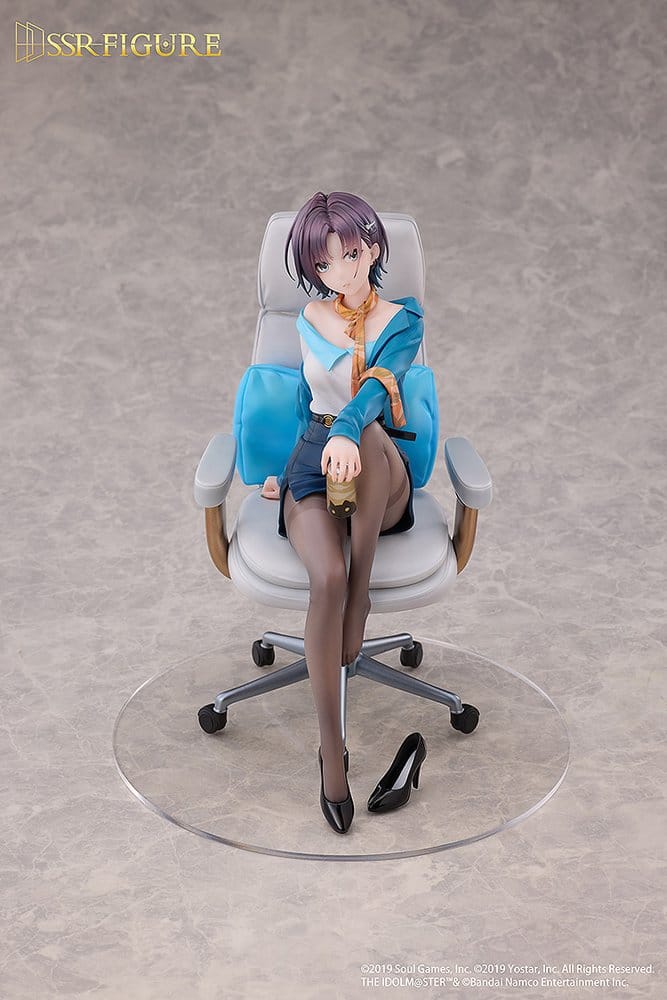 The Idolmaster: Shiny Colors x Mahjong Soul PVC Figure 1/7 Toru Asakura Effortless Work Ver. 21 cm - MangaShop.ro