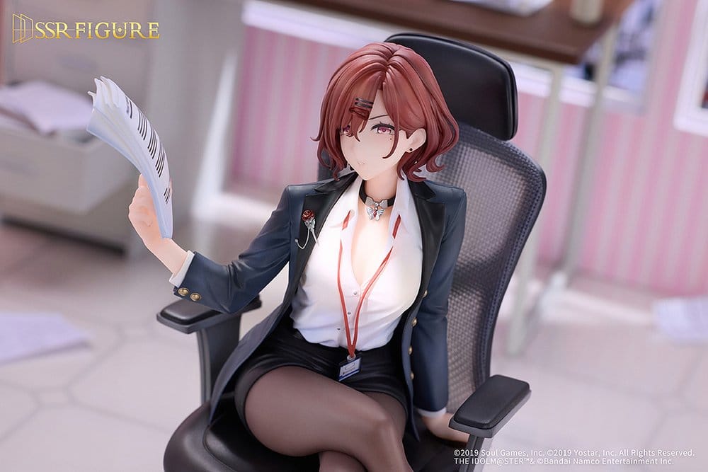 The Idolmaster Shiny Colors x Mahjong Soul PVC Figure 1/7 Madoka Higuchi Effortless Work Ver. 21 cm - MangaShop.ro
