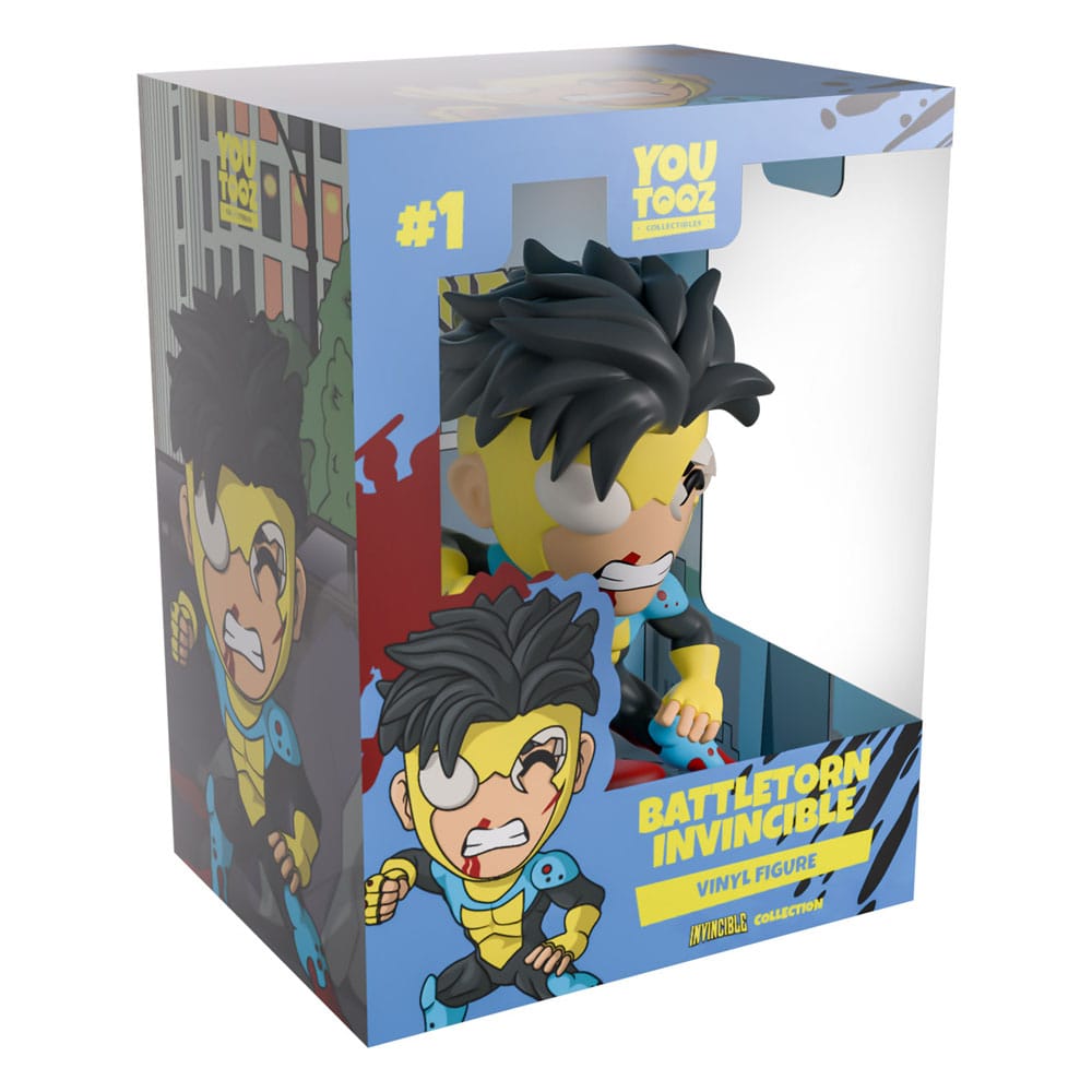 Invincible Vinyl Figure Radio Battletorn Invincible 11 cm - MangaShop.ro
