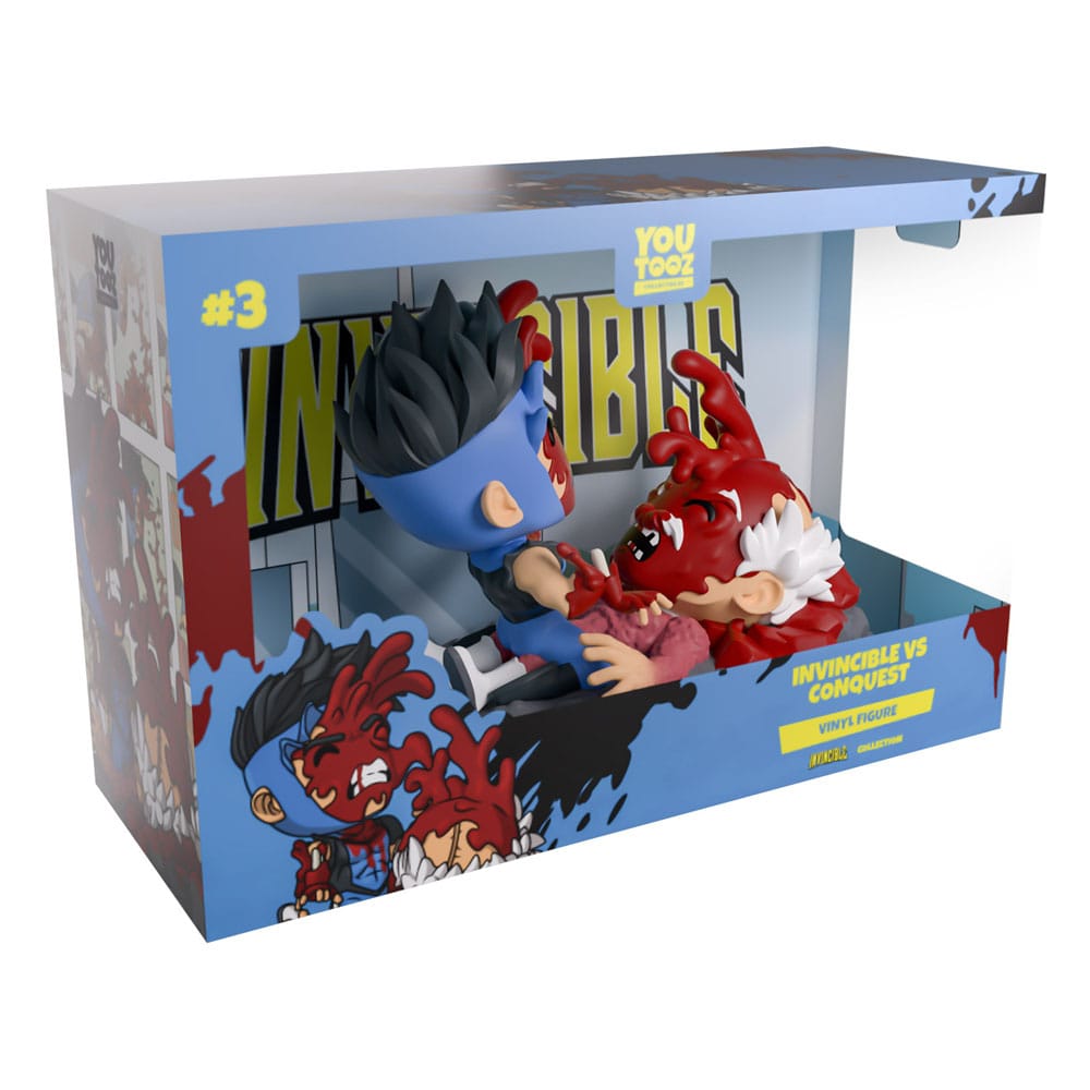 Invincible Vinyl Figure Invincible vs. Conquest 12 cm - MangaShop.ro