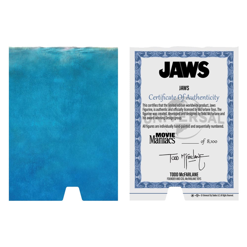 Jaws Movie Maniacs PVC Statue Jaws (50th Anniversary) 16 cm - MangaShop.ro
