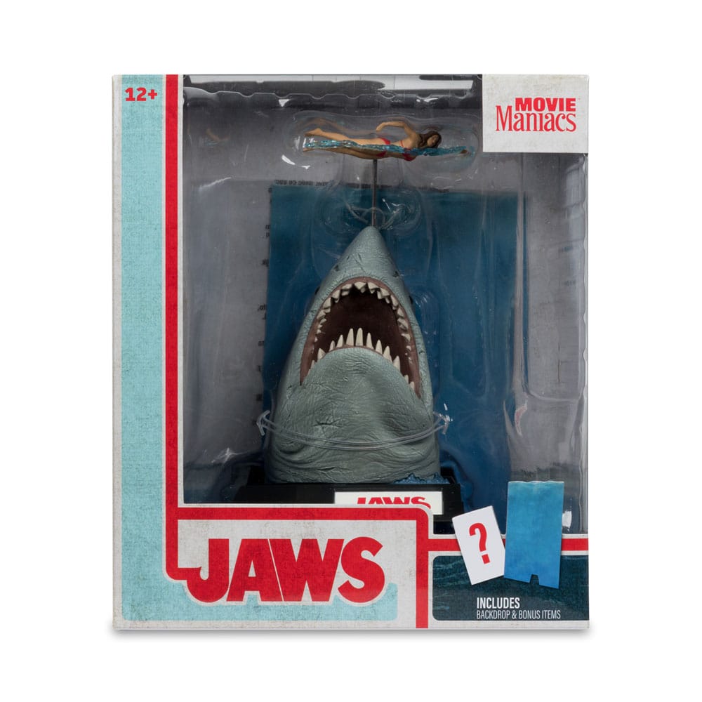 Jaws Movie Maniacs PVC Statue Jaws (50th Anniversary) 16 cm - MangaShop.ro