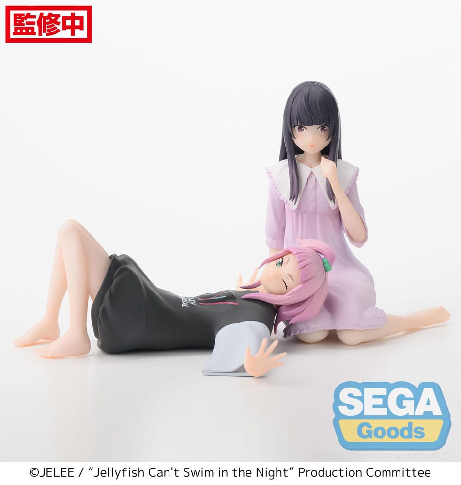 Jellyfish Can't Swim in the Night PM Perching PVC Statue Kiui Watase 16 cm - MangaShop.ro