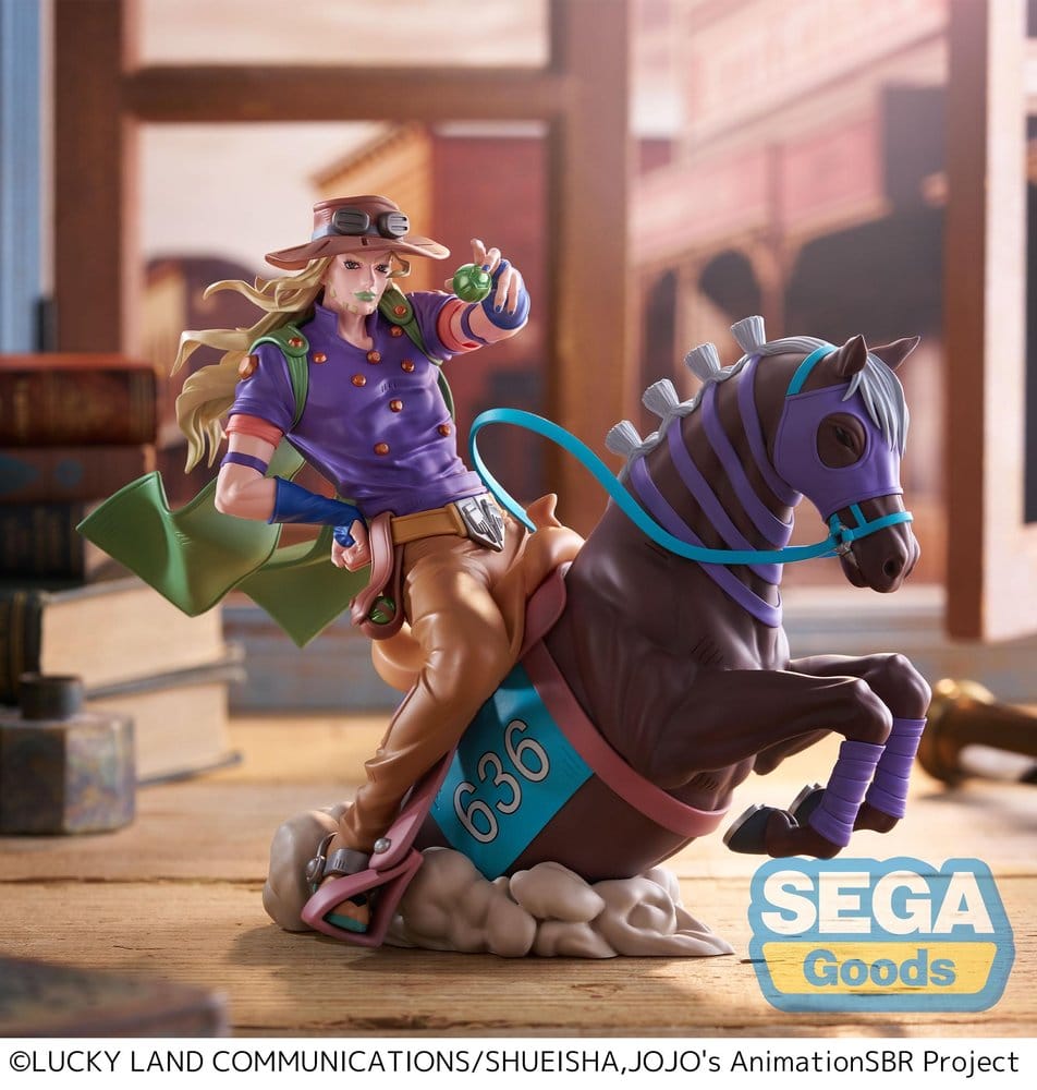 JoJo's Bizarre Adventure: Steel Ball Run XrossLinkMAX PVC Figure Gyro Zeppeli 18 cm - MangaShop.ro