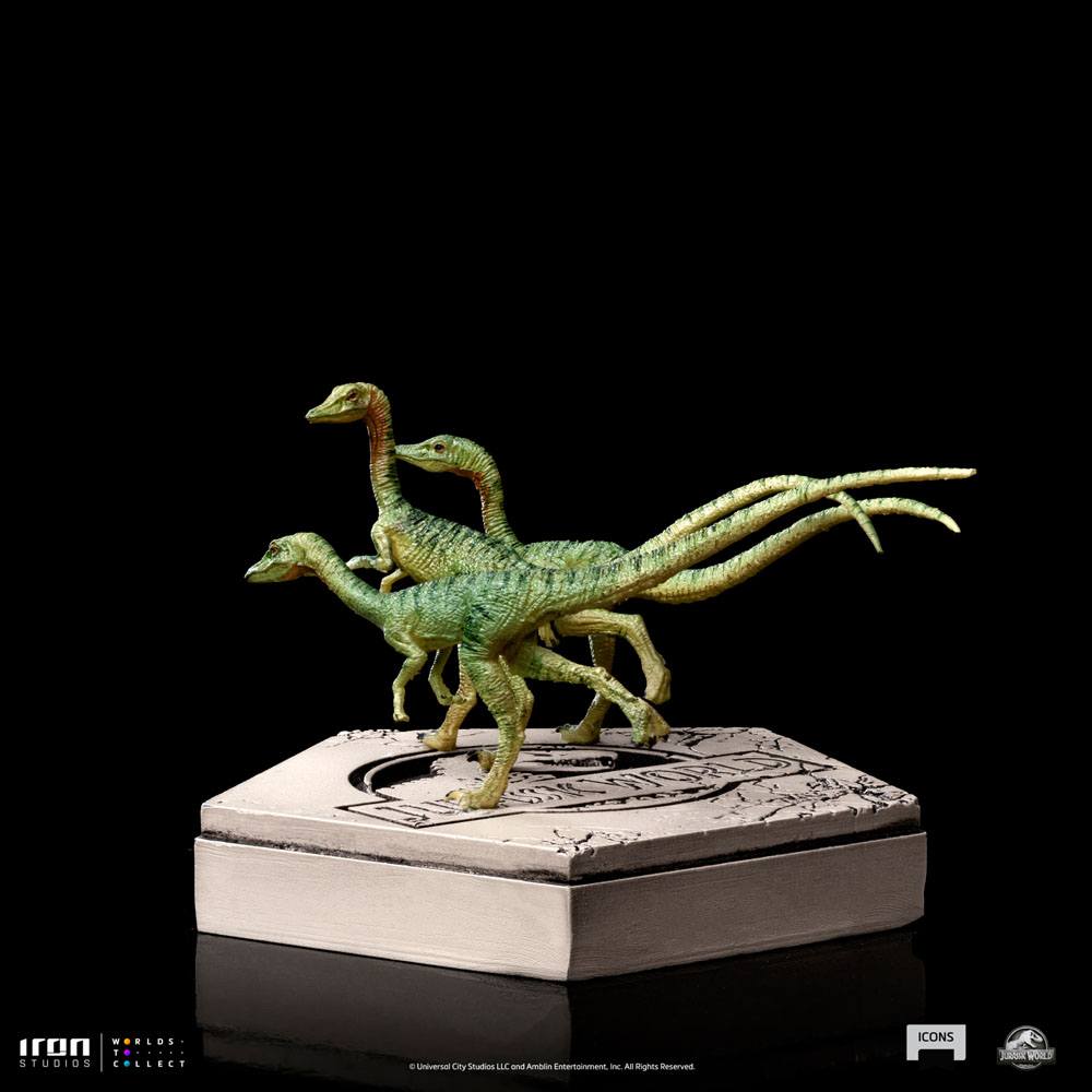 Jurassic World Icons Statue Compsognathus 5 cm - MangaShop.ro