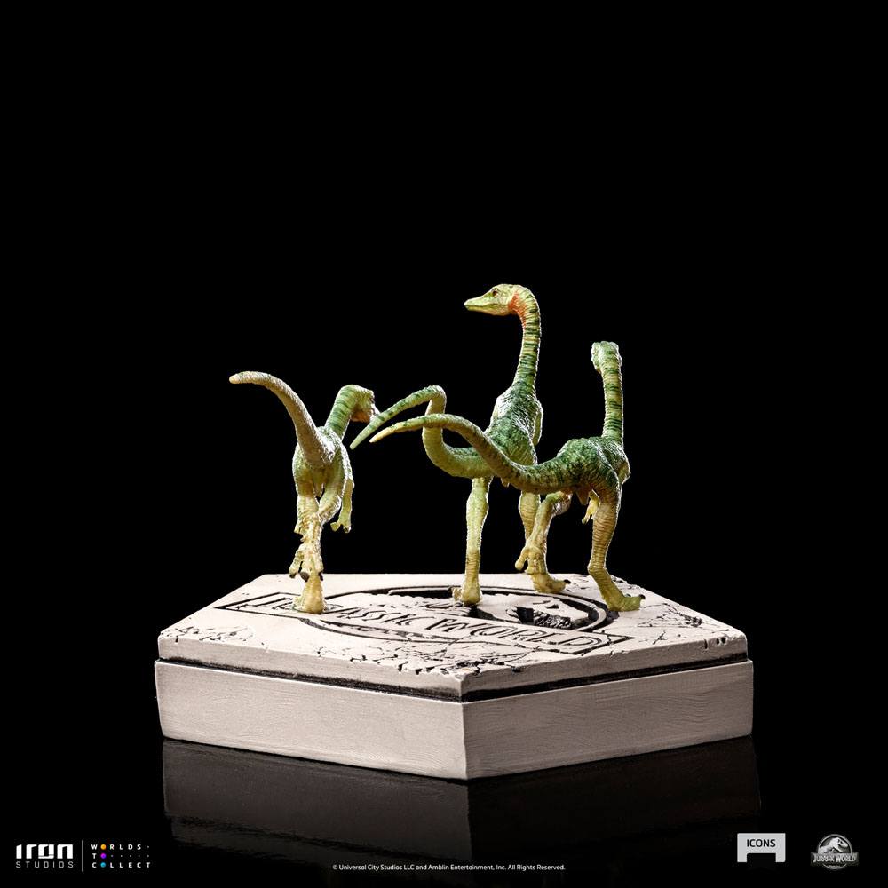 Jurassic World Icons Statue Compsognathus 5 cm - MangaShop.ro