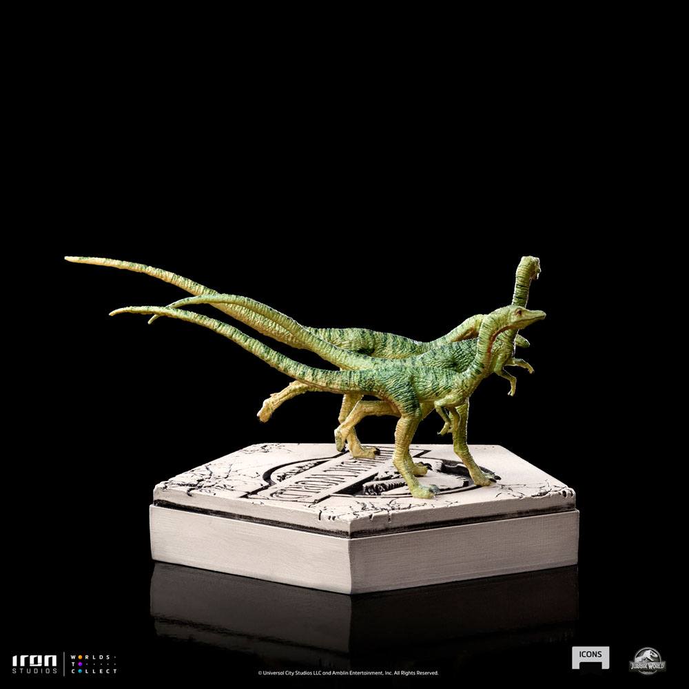 Jurassic World Icons Statue Compsognathus 5 cm - MangaShop.ro