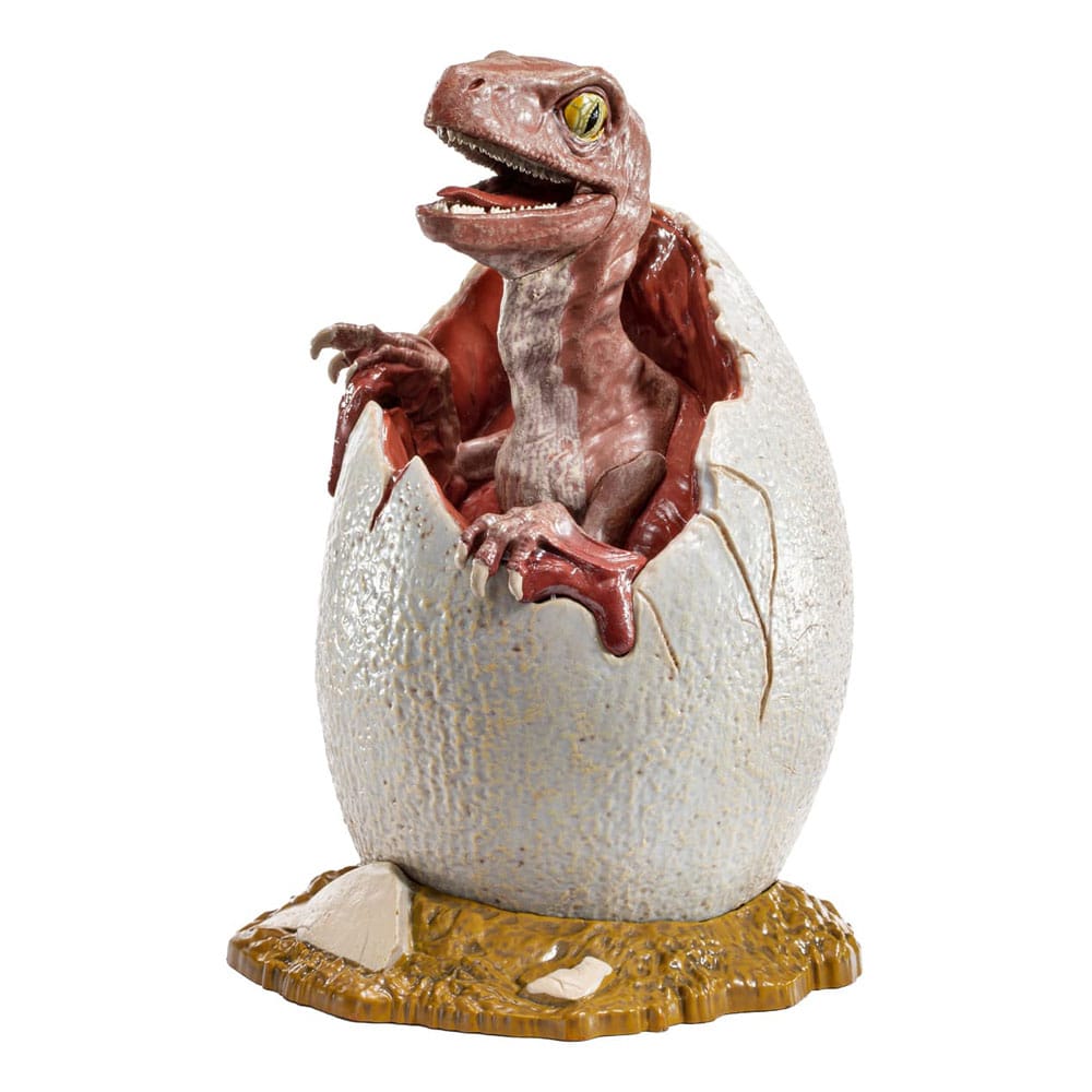 Jurassic Park Toyllectible Treasure Statue Raptor Egg Life Finds A Way 12 cm - MangaShop.ro