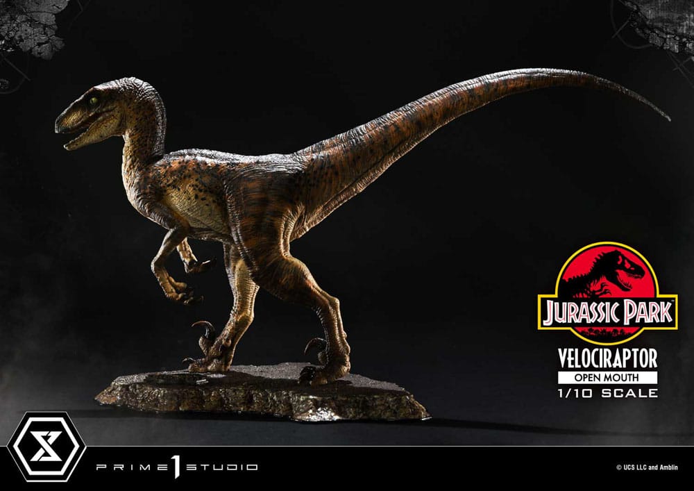Jurassic Park Prime Collectibles Statue 1/10 Velociraptor Open Mouth 19 cm - MangaShop.ro