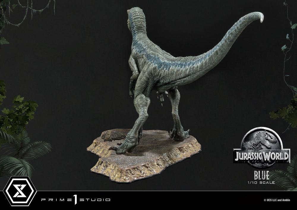 Jurassic World: Fallen Kingdom Prime Collectibles Statue 1/10 Blue (Open Mouth Version) 17 cm - MangaShop.ro