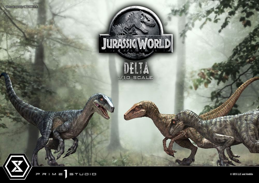 Jurassic World: Fallen Kingdom Prime Collectibles Statue 1/10 Delta 17 cm - MangaShop.ro