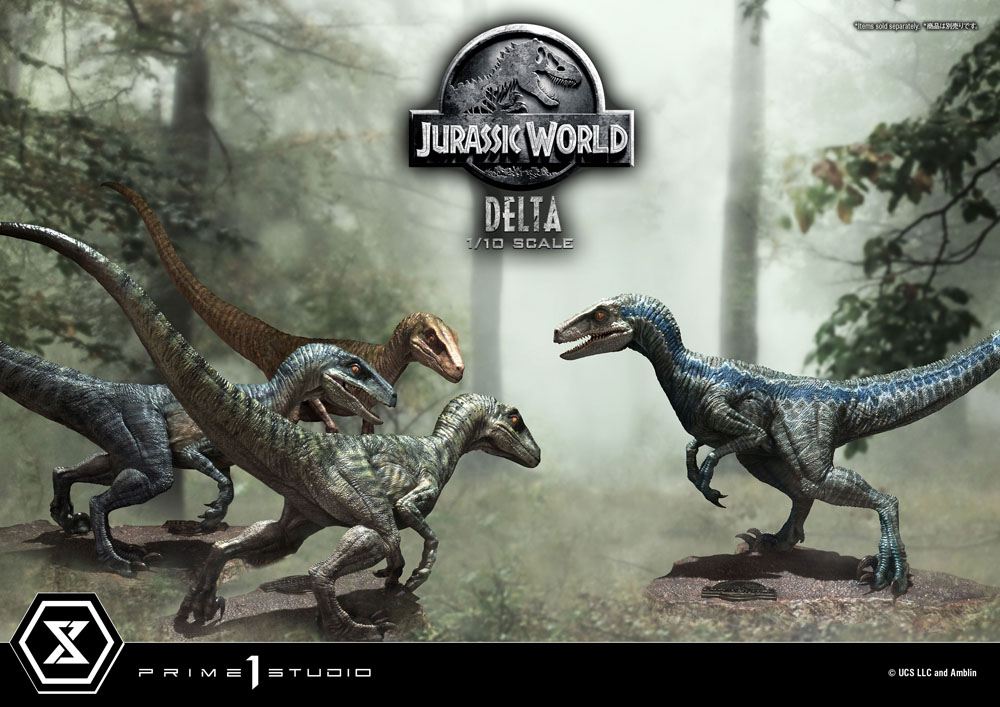 Jurassic World: Fallen Kingdom Prime Collectibles Statue 1/10 Delta 17 cm - MangaShop.ro