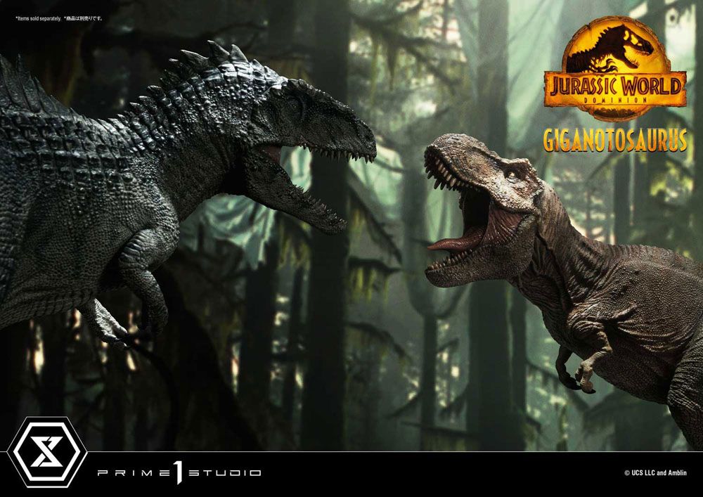 Jurassic World Dominion Prime Collectibles Statue 1/38 Giganotosaurus Toy Version 22 cm - MangaShop.ro