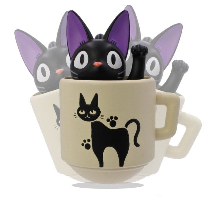 Kiki's Delivery Service Round Bottomed Figurine Kiki with her mug 6 cm - MangaShop.ro