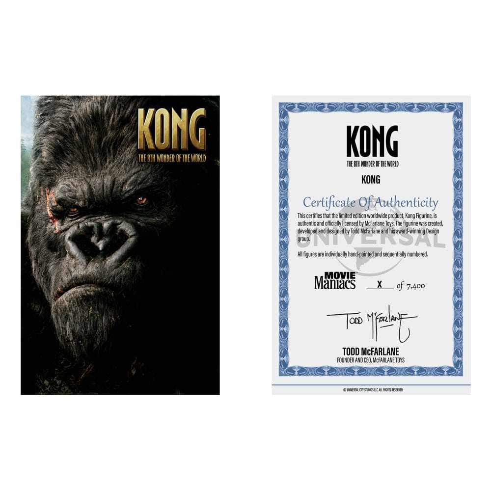 King Kong (2005) Movie Maniacs PVC Statue Kong 17 cm - MangaShop.ro