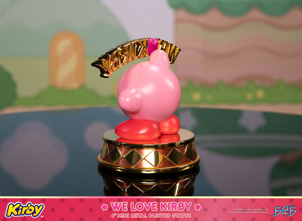 Kirby DieCast Statue We Love Kirby 10 cm - MangaShop.ro