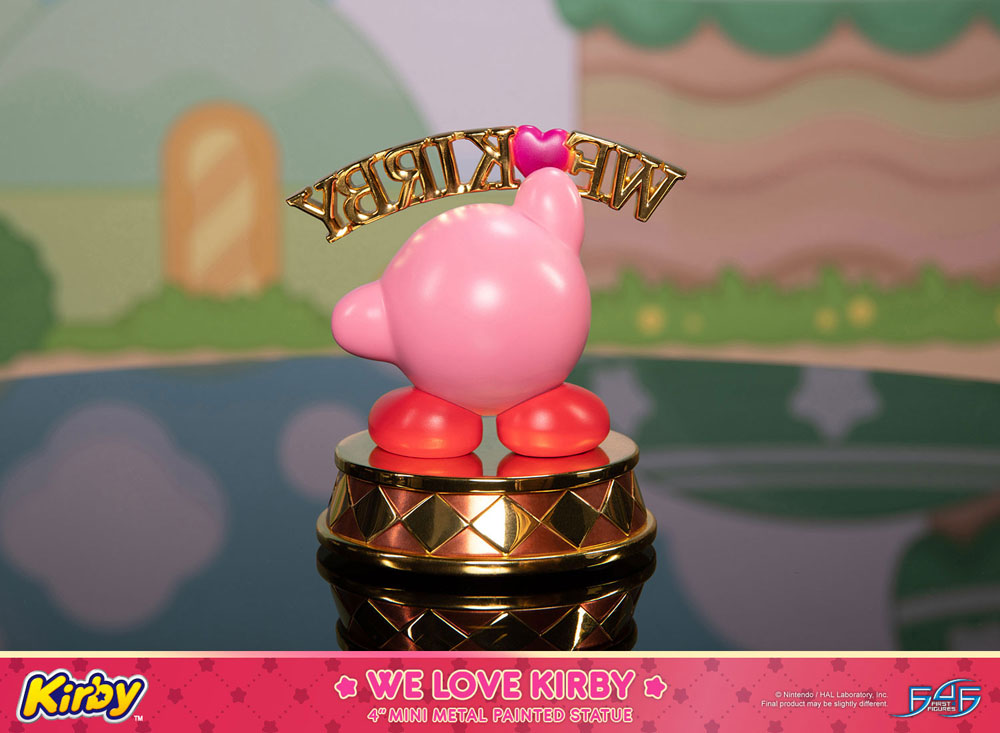 Kirby DieCast Statue We Love Kirby 10 cm - MangaShop.ro