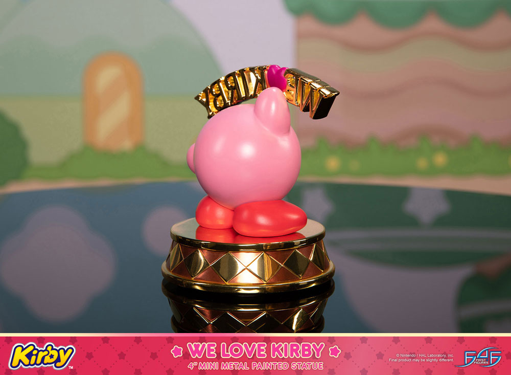 Kirby DieCast Statue We Love Kirby 10 cm - MangaShop.ro