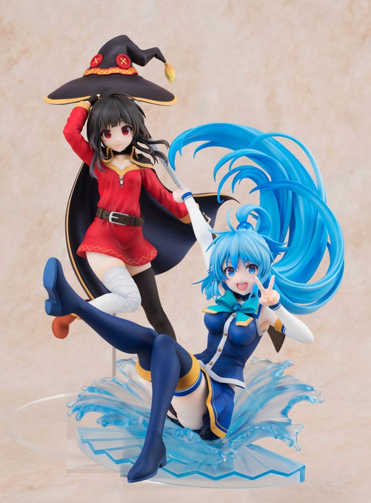 Konosuba God's blessing on this wonderful world! PVC Statue 1/7 Megumin: Sneaker Bunko 30th Anniversary Ver. (re-run) 19 cm - MangaShop.ro