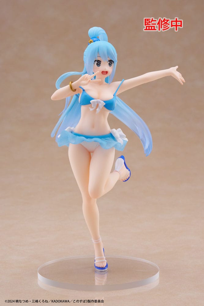 KonoSuba: God's Blessing on This Wonderful World! 3 Coreful PVC Statue Aqua Swimwear Ver. 18 cm - MangaShop.ro