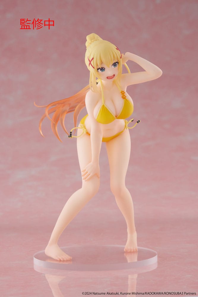 KonoSuba: God's Blessing on This Wonderful World! 3 Coreful PVC Statue Darkness Swimwear Ver. 18 cm - MangaShop.ro