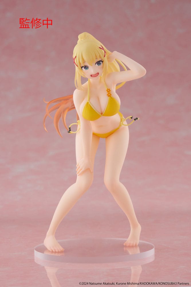 KonoSuba: God's Blessing on This Wonderful World! 3 Coreful PVC Statue Darkness Swimwear Ver. 18 cm - MangaShop.ro