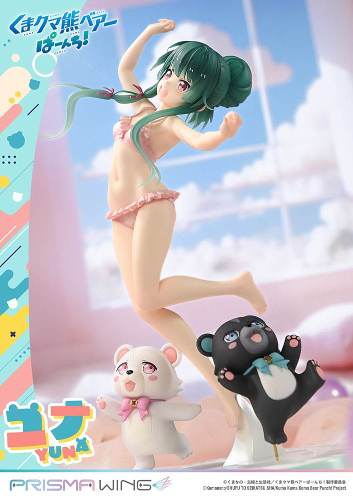 Kuma Kuma Kuma Bear Punch! Prisma Wing PVC Statue 1/7 Yuna 28 cm - MangaShop.ro