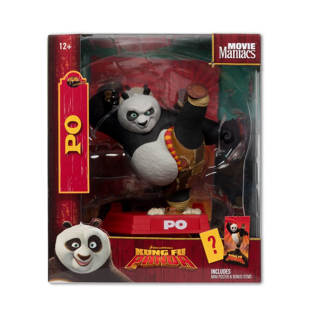 Kung Fu Panda Movie Maniacs PVC Statue Po 17 cm - MangaShop.ro