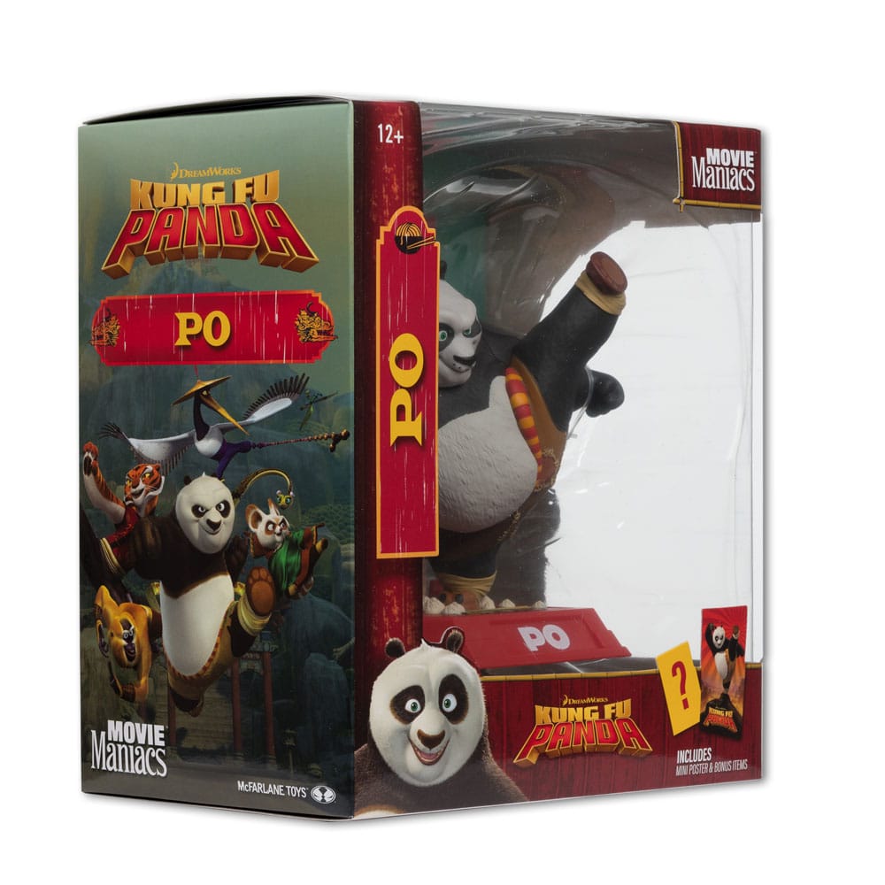 Kung Fu Panda Movie Maniacs PVC Statue Po 17 cm - MangaShop.ro