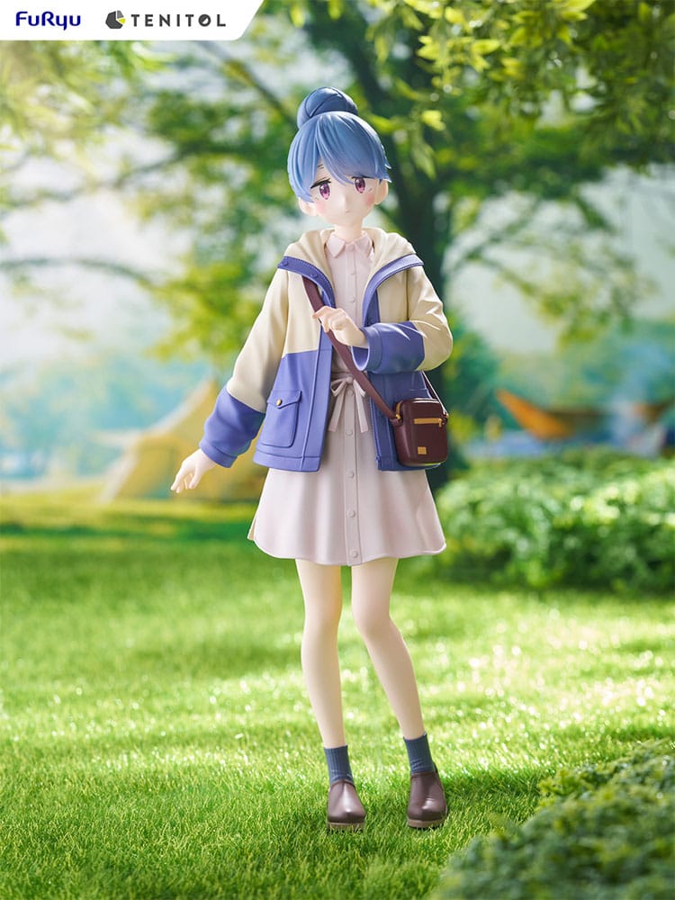 Laid-Back Camp Tenitol PVC Statue Rin Shima 23 cm - MangaShop.ro