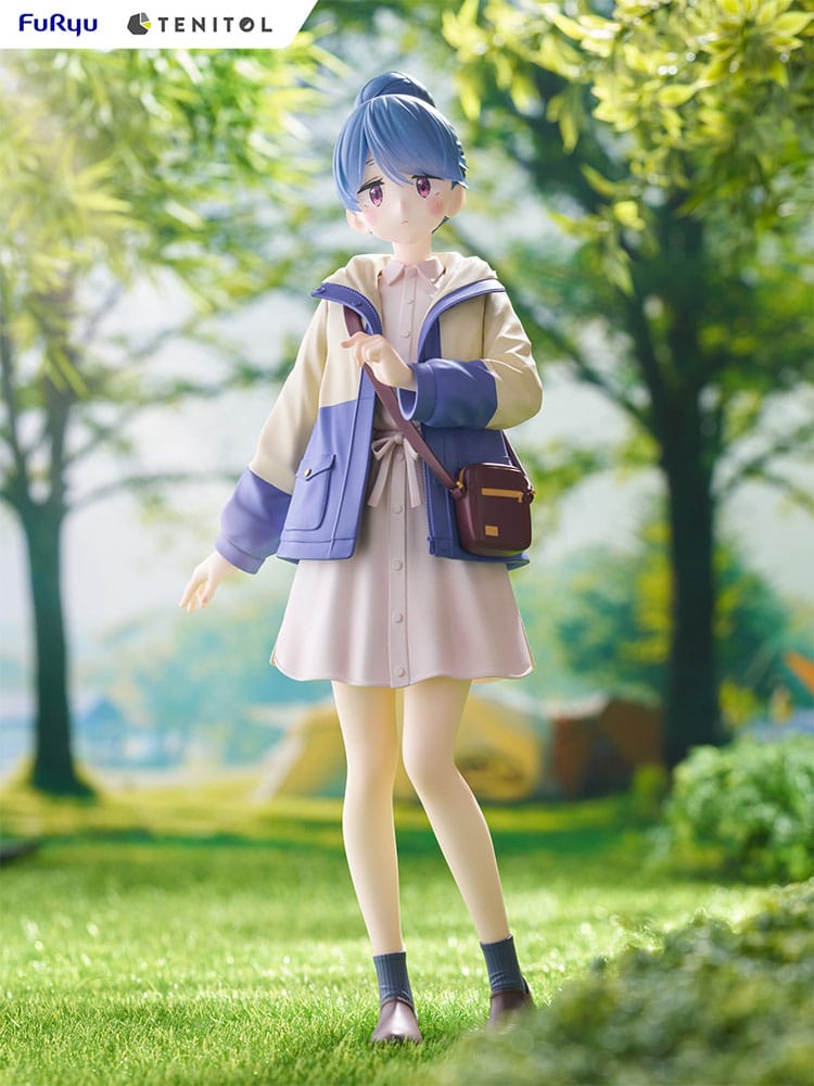 Laid-Back Camp Tenitol PVC Statue Rin Shima 23 cm - MangaShop.ro