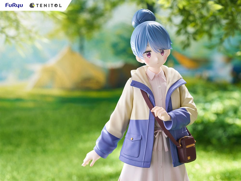 Laid-Back Camp Tenitol PVC Statue Rin Shima 23 cm - MangaShop.ro
