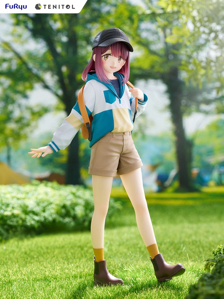 Laid-Back Camp Tenitol PVC Statue Ayano Toki 23 cm - MangaShop.ro