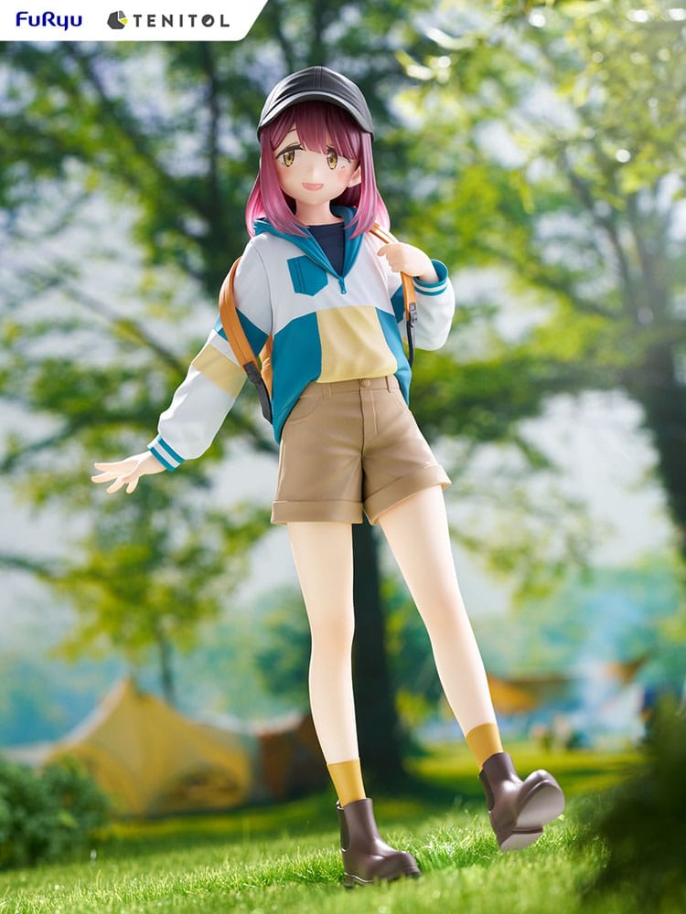 Laid-Back Camp Tenitol PVC Statue Ayano Toki 23 cm - MangaShop.ro