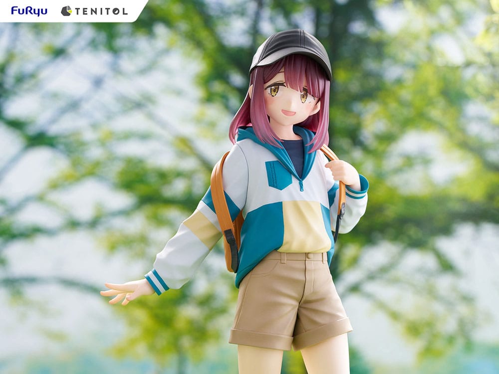 Laid-Back Camp Tenitol PVC Statue Ayano Toki 23 cm - MangaShop.ro