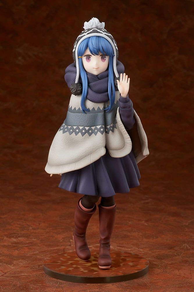 Laid-Back Camp Statue 1/7 Rin Shima Lake Shibire Camping Ver. 22 cm - MangaShop.ro