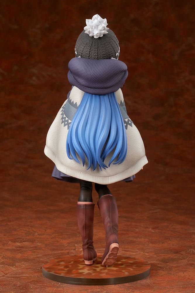 Laid-Back Camp Statue 1/7 Rin Shima Lake Shibire Camping Ver. 22 cm - MangaShop.ro